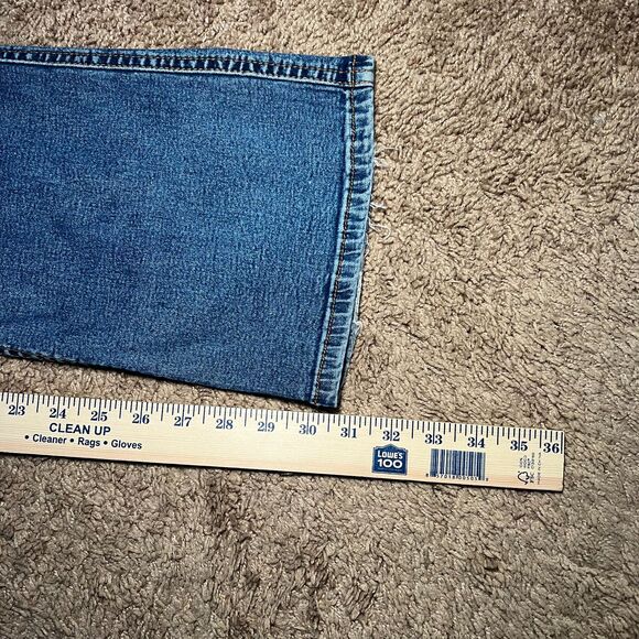 Ecko Unltd Y2K 2004 Women's Jeans Bootcut Size 11 Embroidered - Picture 6 of 8